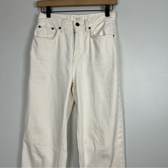 Rails Topanga Straight Leg Ecru High Rise Jeans size 26 - Picture 6 of 10